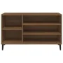Schuhschrank aus braunem Eichensperrholz, 102 x 36 x 60 cm von vidaXL, Schuhregale und Schuhorganisatoren - Ref: Foro24-81975...