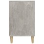 Schuhschrank aus grauem Beton-Sperrholz 102x36x60 cm von vidaXL, Schuhregale und Schuhorganisatoren - Ref: Foro24-819728, Pre...