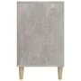 Schuhschrank aus grauem Beton-Sperrholz 102x36x60 cm von vidaXL, Schuhregale und Schuhorganisatoren - Ref: Foro24-819728, Pre...