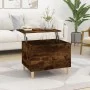 Couchtisch aus geräuchertem Eichensperrholz, 60 x 44,5 x 45 cm von vidaXL, Couchtisch - Ref: Foro24-819569, Preis: 63,21 €, R...