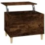 Couchtisch aus geräuchertem Eichensperrholz, 60 x 44,5 x 45 cm von vidaXL, Couchtisch - Ref: Foro24-819569, Preis: 63,21 €, R...