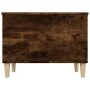 Couchtisch aus geräuchertem Eichensperrholz, 60 x 44,5 x 45 cm von vidaXL, Couchtisch - Ref: Foro24-819569, Preis: 63,21 €, R...