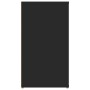 Aparador de madera contrachapada negro 100x33x59,5 cm de vidaXL, Aparadores - Ref: Foro24-820997, Precio: 112,82 €, Descuento: %
