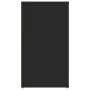 Aparador de madera contrachapada negro 100x33x59,5 cm de vidaXL, Aparadores - Ref: Foro24-820997, Precio: 107,58 €, Descuento: %