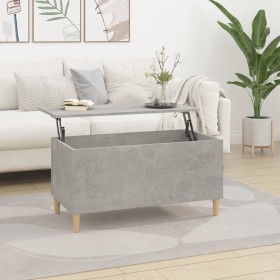 Couchtisch aus betongrauem Sperrholz, 90 x 44,5 x 45 cm von vidaXL, Couchtisch - Ref: Foro24-819584, Preis: 63,74 €, Rabatt: %