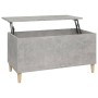 Concrete gray plywood coffee table 90x44.5x45 cm by vidaXL, Coffee table - Ref: Foro24-819584, Price: 63,74 €, Discount: %