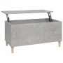 Concrete gray plywood coffee table 90x44.5x45 cm by vidaXL, Coffee table - Ref: Foro24-819584, Price: 62,97 €, Discount: %