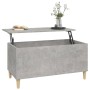 Concrete gray plywood coffee table 90x44.5x45 cm by vidaXL, Coffee table - Ref: Foro24-819584, Price: 63,74 €, Discount: %