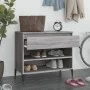 Mueble zapatero madera contrachapada gris Sonoma 70x36x60 cm de vidaXL, Zapateros y organizadores de calzado - Ref: Foro24-81...