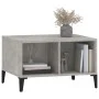 Mesa de centro madera contrachapada gris hormigón 60x50x36,5 cm de vidaXL, Mesas de centro - Ref: Foro24-821040, Precio: 35,3...