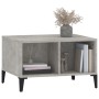 Mesa de centro madera contrachapada gris hormigón 60x50x36,5 cm de vidaXL, Mesas de centro - Ref: Foro24-821040, Precio: 35,6...