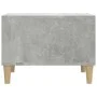 Mesa de centro madera contrachapada gris hormigón 60x50x36,5 cm de vidaXL, Mesas de centro - Ref: Foro24-821032, Precio: 38,0...