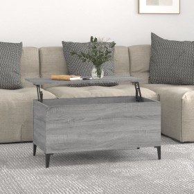 Sonoma-Couchtisch aus grauem Sperrholz, 90 x 44,5 x 45 cm von vidaXL, Couchtisch - Ref: Foro24-819594, Preis: 70,33 €, Rabatt: %