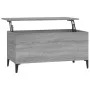 Mesa de centro madera contrachapada gris Sonoma 90x44,5x45 cm de vidaXL, Mesas de centro - Ref: Foro24-819594, Precio: 69,45 ...