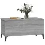 Mesa de centro madera contrachapada gris Sonoma 90x44,5x45 cm de vidaXL, Mesas de centro - Ref: Foro24-819594, Precio: 69,45 ...