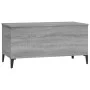 Mesa de centro madera contrachapada gris Sonoma 90x44,5x45 cm de vidaXL, Mesas de centro - Ref: Foro24-819594, Precio: 69,45 ...