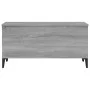 Mesa de centro madera contrachapada gris Sonoma 90x44,5x45 cm de vidaXL, Mesas de centro - Ref: Foro24-819594, Precio: 69,45 ...