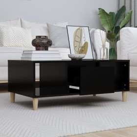 Couchtisch aus schwarzem Sperrholz, 90 x 50 x 36,5 cm von vidaXL, Couchtisch - Ref: Foro24-821061, Preis: 49,63 €, Rabatt: %