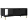 Mesa de centro madera contrachapada negro 90x50x36,5 cm de vidaXL, Mesas de centro - Ref: Foro24-821061, Precio: 49,22 €, Des...