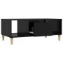 Mesa de centro madera contrachapada negro 90x50x36,5 cm de vidaXL, Mesas de centro - Ref: Foro24-821061, Precio: 49,22 €, Des...
