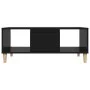 Mesa de centro madera contrachapada negro 90x50x36,5 cm de vidaXL, Mesas de centro - Ref: Foro24-821061, Precio: 49,22 €, Des...