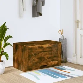 Wand-Schuhregal aus geräucherter Kieferneiche 70x35x38 cm. von vidaXL, Schuhregale und Schuhorganisatoren - Ref: Foro24-82101...