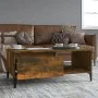 Couchtisch aus geräuchertem Eichensperrholz, 90 x 50 x 36,5 cm von vidaXL, Couchtisch - Ref: Foro24-821057, Preis: 50,03 €, R...