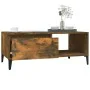Couchtisch aus geräuchertem Eichensperrholz, 90 x 50 x 36,5 cm von vidaXL, Couchtisch - Ref: Foro24-821057, Preis: 50,03 €, R...