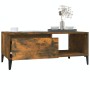 Couchtisch aus geräuchertem Eichensperrholz, 90 x 50 x 36,5 cm von vidaXL, Couchtisch - Ref: Foro24-821057, Preis: 50,42 €, R...