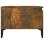 Couchtisch aus geräuchertem Eichensperrholz, 90 x 50 x 36,5 cm von vidaXL, Couchtisch - Ref: Foro24-821057, Preis: 50,03 €, R...