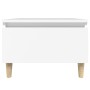 Weißer Beistelltisch aus Sperrholz, 50x46x35 cm von vidaXL, Seitentische - Ref: Foro24-819500, Preis: 46,83 €, Rabatt: %