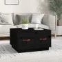 Solid black pine wood coffee table 60x53x35 cm by vidaXL, Coffee table - Ref: Foro24-820970, Price: 68,35 €, Discount: %
