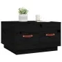 Mesa de centro de madera maciza de pino negro 60x53x35 cm de vidaXL, Mesas de centro - Ref: Foro24-820970, Precio: 68,35 €, D...