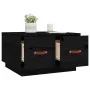Mesa de centro de madera maciza de pino negro 60x53x35 cm de vidaXL, Mesas de centro - Ref: Foro24-820970, Precio: 68,35 €, D...