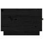 Solid black pine wood coffee table 60x53x35 cm by vidaXL, Coffee table - Ref: Foro24-820970, Price: 68,35 €, Discount: %