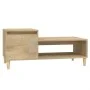 Couchtisch aus Sonoma-Eichensperrholz, 100 x 50 x 45 cm von vidaXL, Couchtisch - Ref: Foro24-821127, Preis: 52,79 €, Rabatt: %