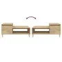 Couchtisch aus Sonoma-Eichensperrholz, 100 x 50 x 45 cm von vidaXL, Couchtisch - Ref: Foro24-821127, Preis: 52,79 €, Rabatt: %