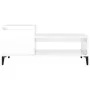 Couchtisch aus glänzend weißem Sperrholz, 100 x 50 x 45 cm von vidaXL, Couchtisch - Ref: Foro24-821134, Preis: 49,21 €, Rabat...