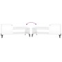Couchtisch aus glänzend weißem Sperrholz, 100 x 50 x 45 cm von vidaXL, Couchtisch - Ref: Foro24-821134, Preis: 49,21 €, Rabat...