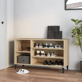 Sonoma oak plywood shoe rack cabinet 102x36x60 cm by vidaXL, Shoe racks and shoe organizers - Ref: Foro24-819751, Price: 81,2...