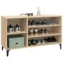 Sonoma oak plywood shoe rack cabinet 102x36x60 cm by vidaXL, Shoe racks and shoe organizers - Ref: Foro24-819751, Price: 81,2...