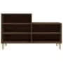 Mueble zapatero madera contrachapada roble marrón 102x36x60 cm de vidaXL, Zapateros y organizadores de calzado - Ref: Foro24-...