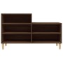 Mueble zapatero madera contrachapada roble marrón 102x36x60 cm de vidaXL, Zapateros y organizadores de calzado - Ref: Foro24-...