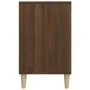 Mueble zapatero madera contrachapada roble marrón 102x36x60 cm de vidaXL, Zapateros y organizadores de calzado - Ref: Foro24-...