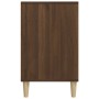 Mueble zapatero madera contrachapada roble marrón 102x36x60 cm de vidaXL, Zapateros y organizadores de calzado - Ref: Foro24-...