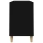 Mueble zapatero madera contrachapada negro 102x36x60 cm de vidaXL, Zapateros y organizadores de calzado - Ref: Foro24-819741,...