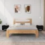 Mesitas de noche 2 uds contrachapada negro 50x46x50 cm de vidaXL, Mesitas de noche - Ref: Foro24-819535, Precio: 63,60 €, Des...