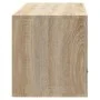 Mueble zapatero pared contrachapada roble Sonoma 70x35x38 cm de vidaXL, Zapateros y organizadores de calzado - Ref: Foro24-82...