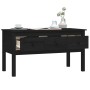 Solid black pine wood coffee table 102x49x55 cm by vidaXL, Coffee table - Ref: Foro24-820945, Price: 105,06 €, Discount: %