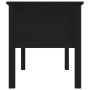 Solid black pine wood coffee table 102x49x55 cm by vidaXL, Coffee table - Ref: Foro24-820945, Price: 105,06 €, Discount: %